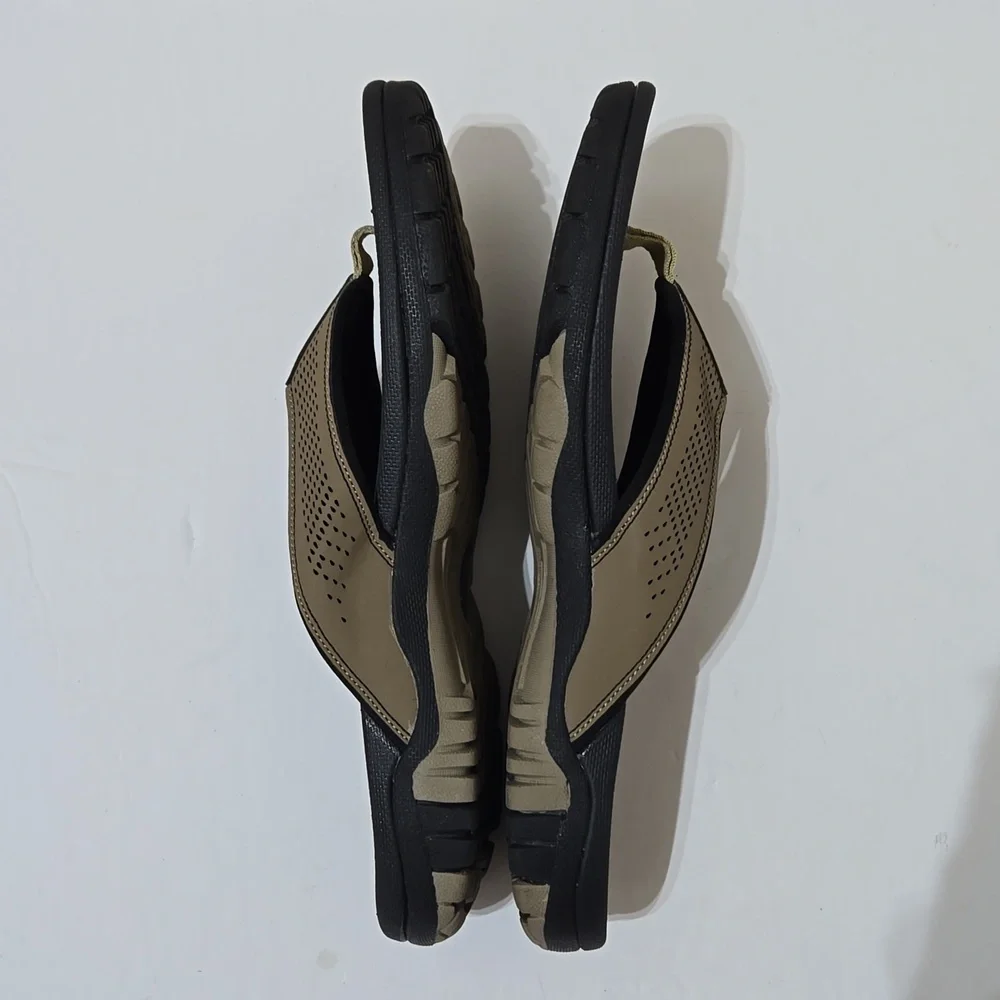 KUBUA Men's Beach Water Flip-Flops
